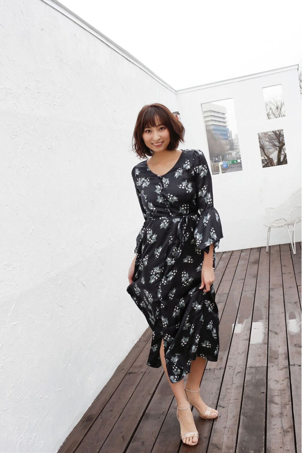 JP Saki Ogata 緒方咲 – 週刊現代デジタル写真集 股下85センチの誘惑 (76P)