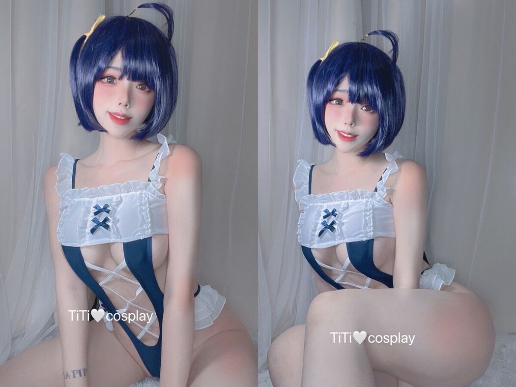 Coser@钛合金TiTi – 女仆猫 (32P)
