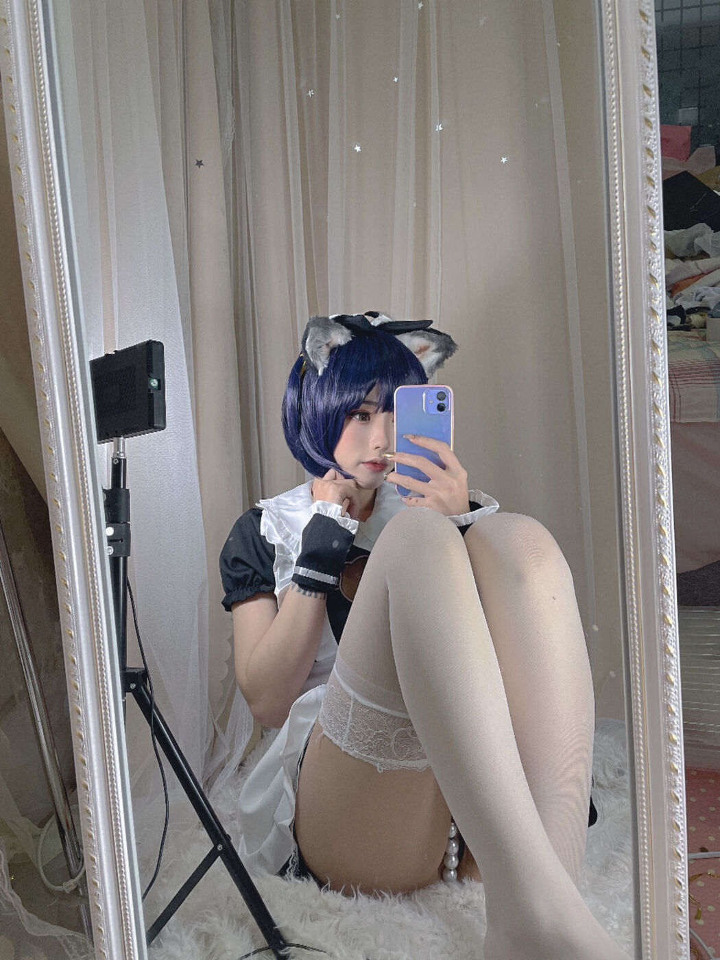 Coser@钛合金TiTi – 女仆猫 (32P)