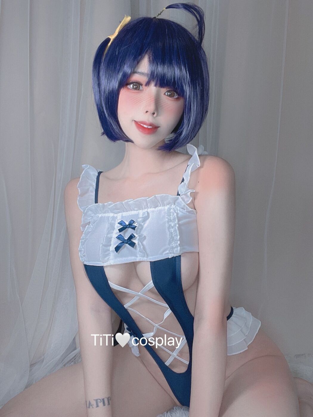 Coser@钛合金TiTi – 女仆猫 (32P)