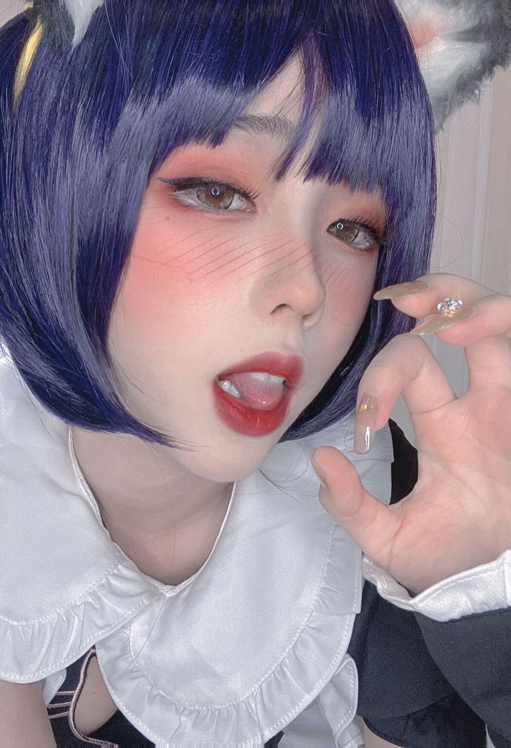 Coser@钛合金TiTi – 女仆猫 (32P)