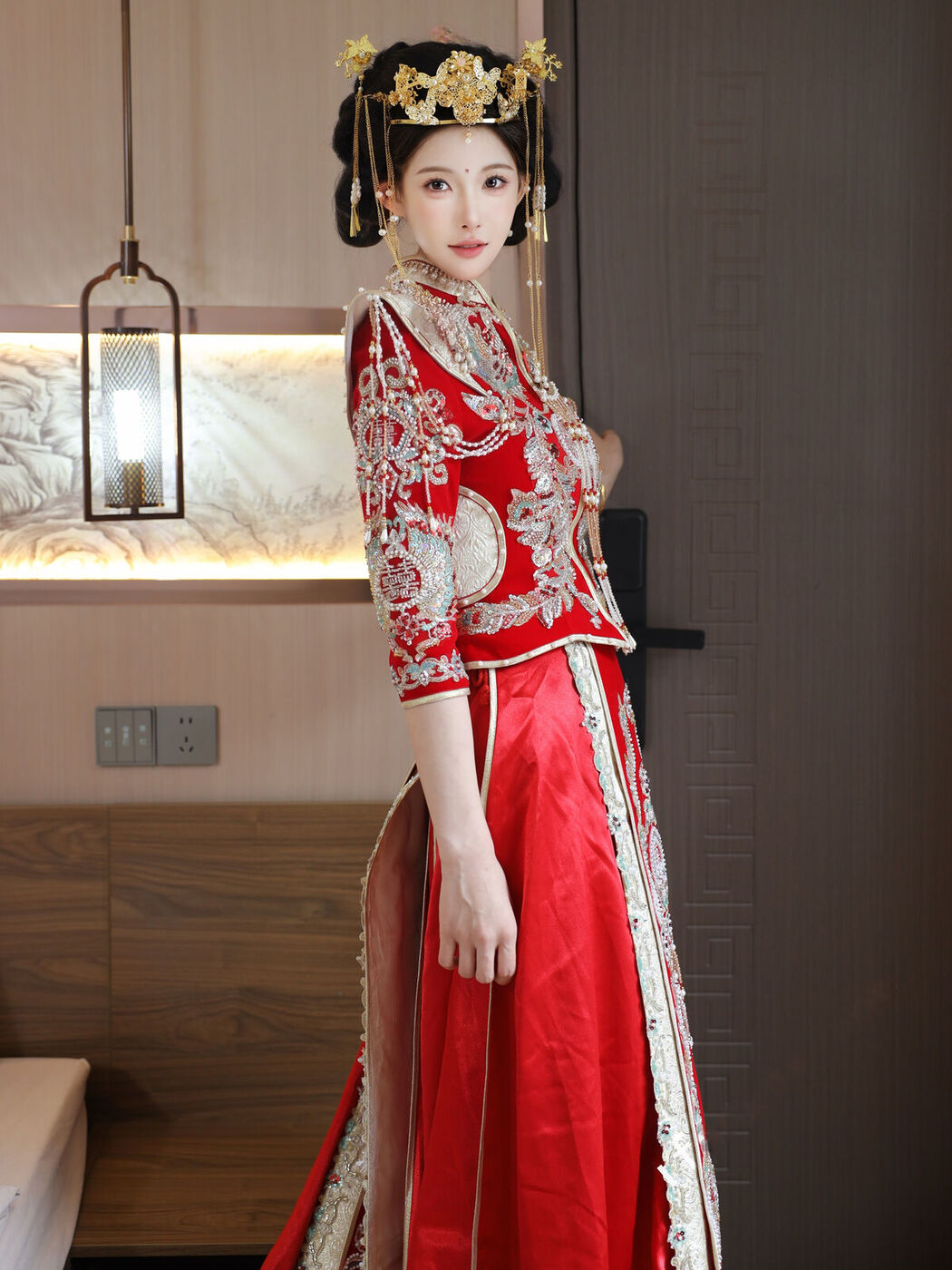 XiuRen秀人网 Uncensored Li Shuang Er 梨霜儿 – R18 秀人网模特 秀禾服 Part01 (58P)