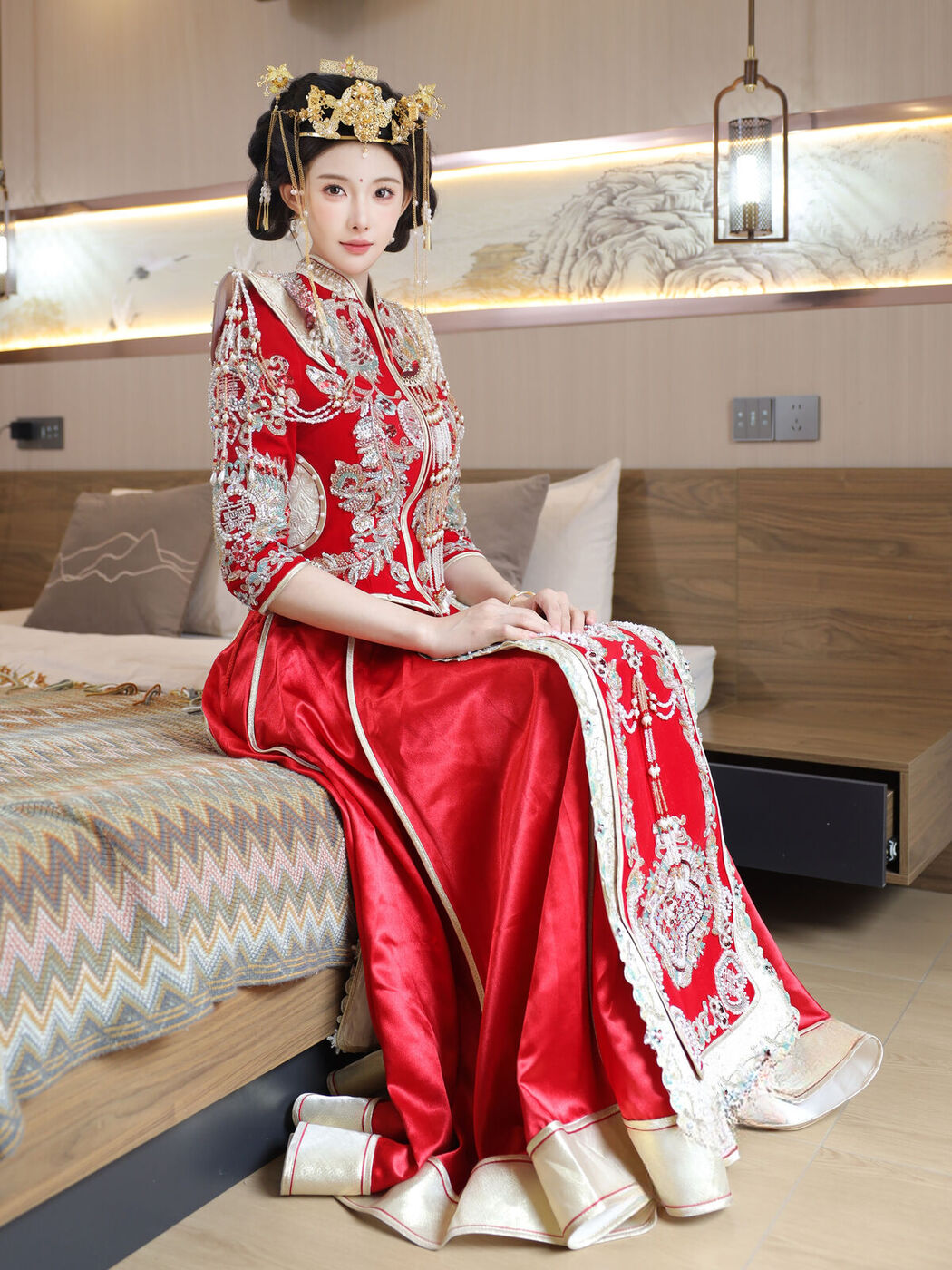 XiuRen秀人网 Uncensored Li Shuang Er 梨霜儿 – R18 秀人网模特 秀禾服 Part01 (58P)