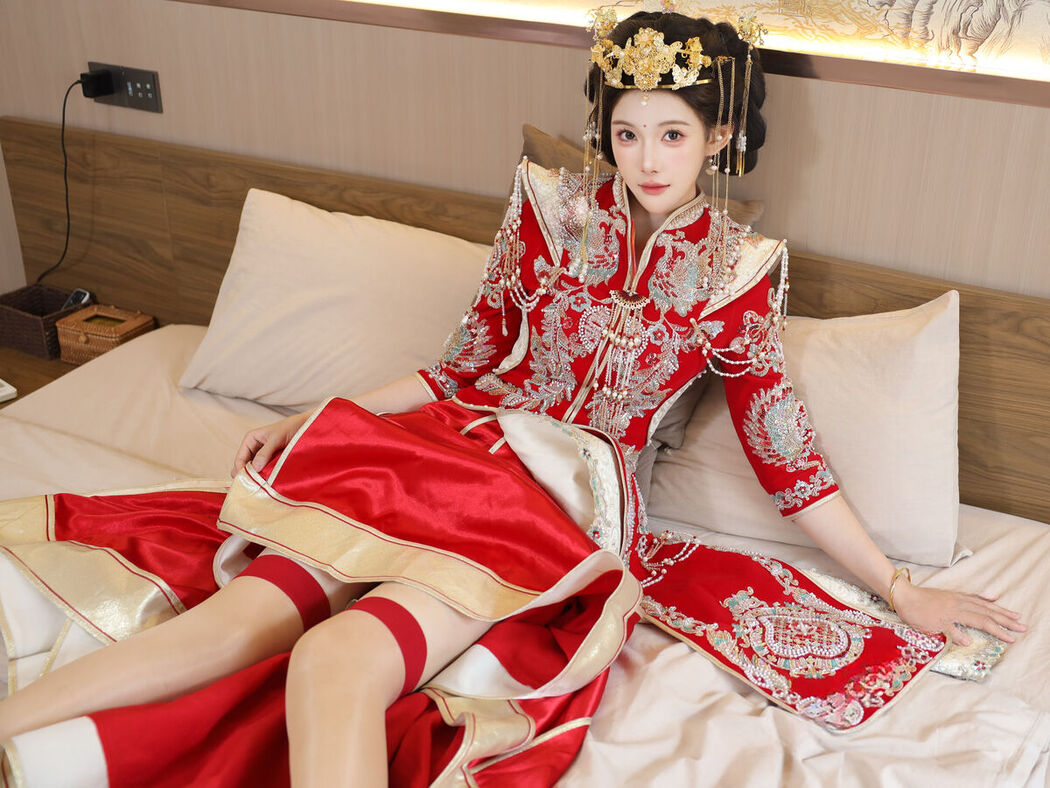 XiuRen秀人网 Uncensored Li Shuang Er 梨霜儿 – R18 秀人网模特 秀禾服 Part01 (58P)