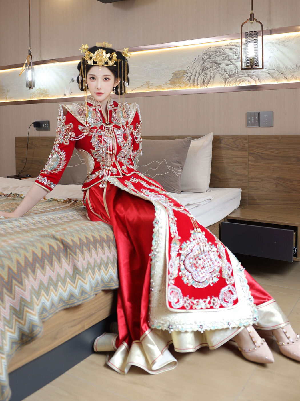 XiuRen秀人网 Uncensored Li Shuang Er 梨霜儿 – R18 秀人网模特 秀禾服 Part02 (57P)