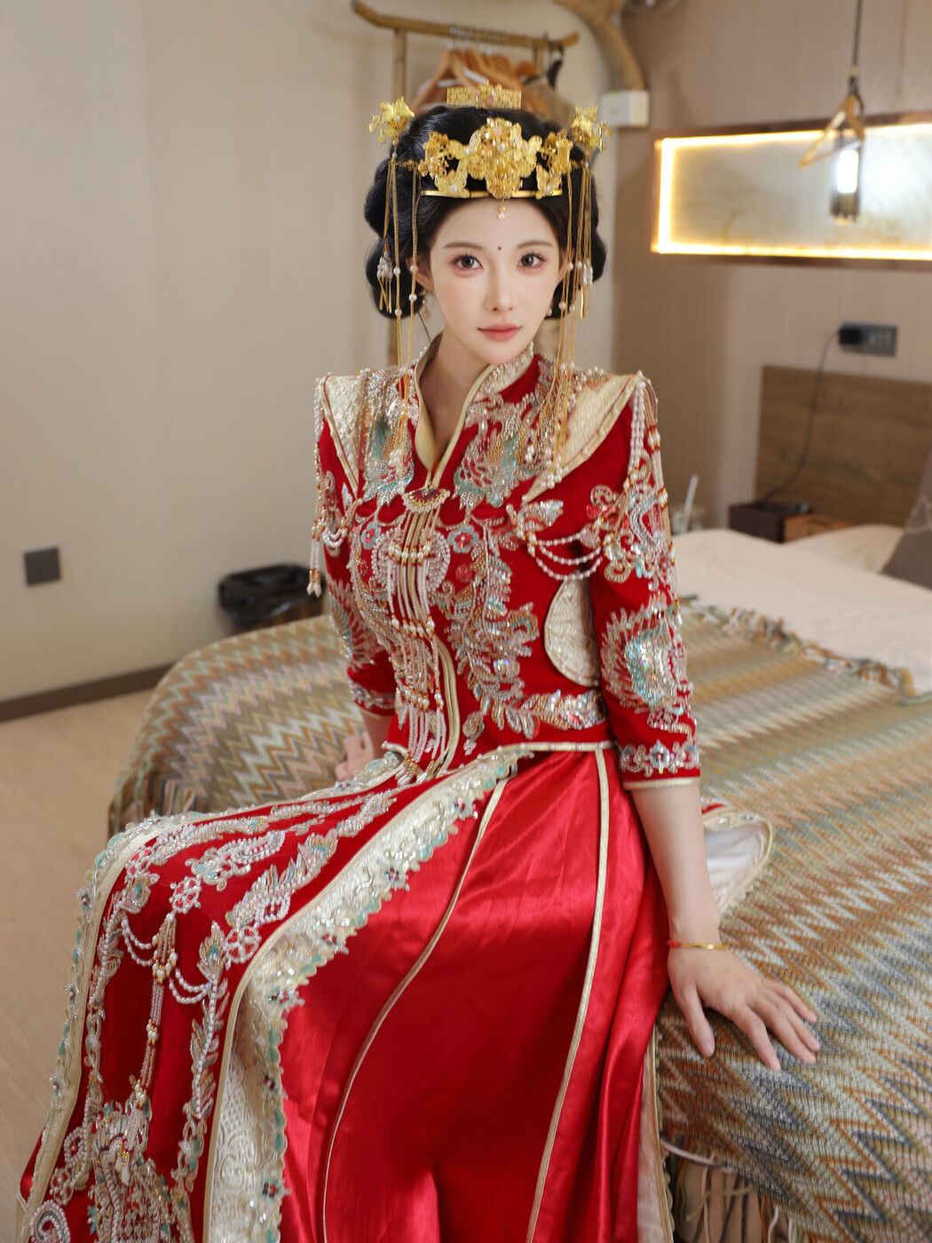 XiuRen秀人网 Uncensored Li Shuang Er 梨霜儿 – R18 秀人网模特 秀禾服 Part01 (58P)