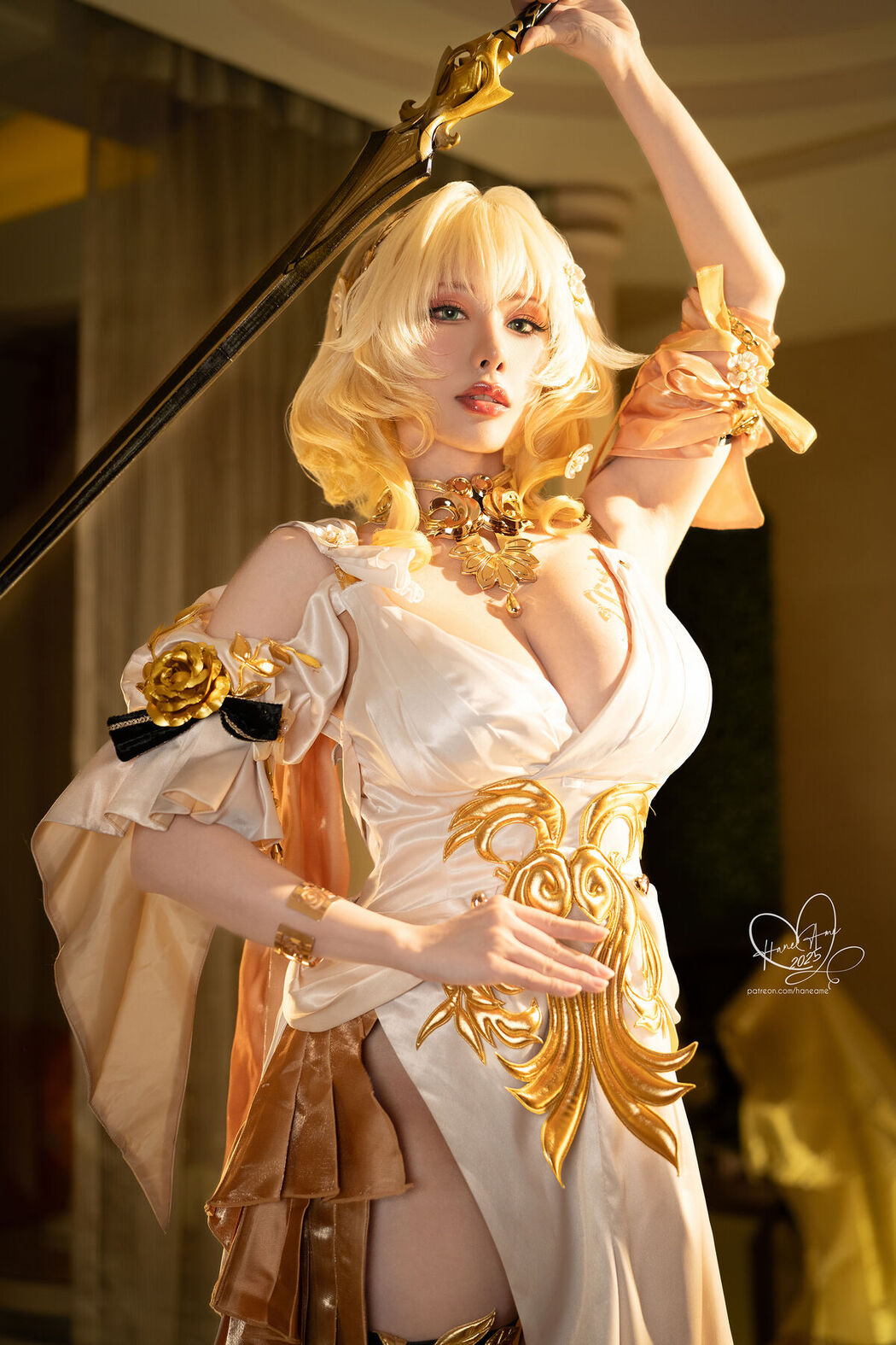 Coser@Hane Ame – 9月作品 崩壞 星穹鐵道-阿格萊雅 (64P – 7V)