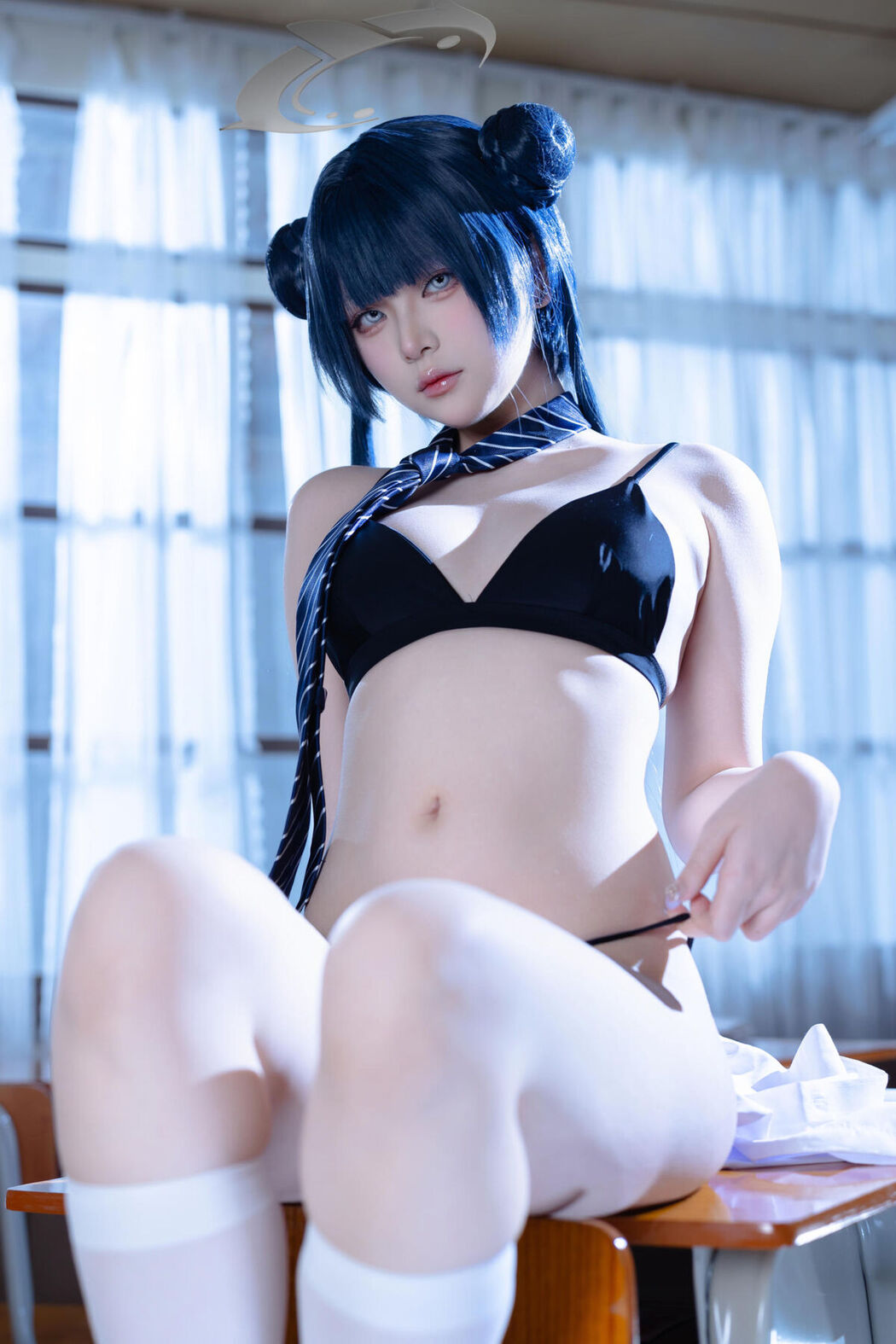 Coser@屿鱼 – 蔚蓝档案 妃咲JK (62P)