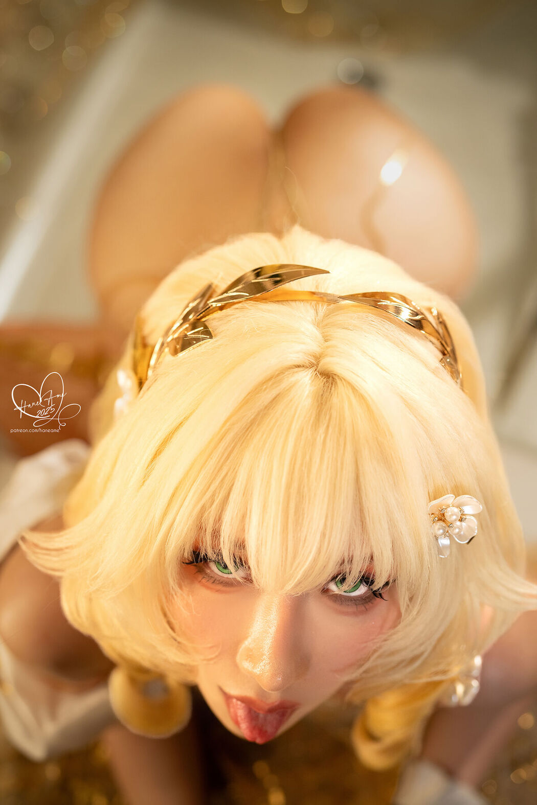 Coser@Hane Ame – 9月作品 崩壞 星穹鐵道-阿格萊雅 (64P – 7V)