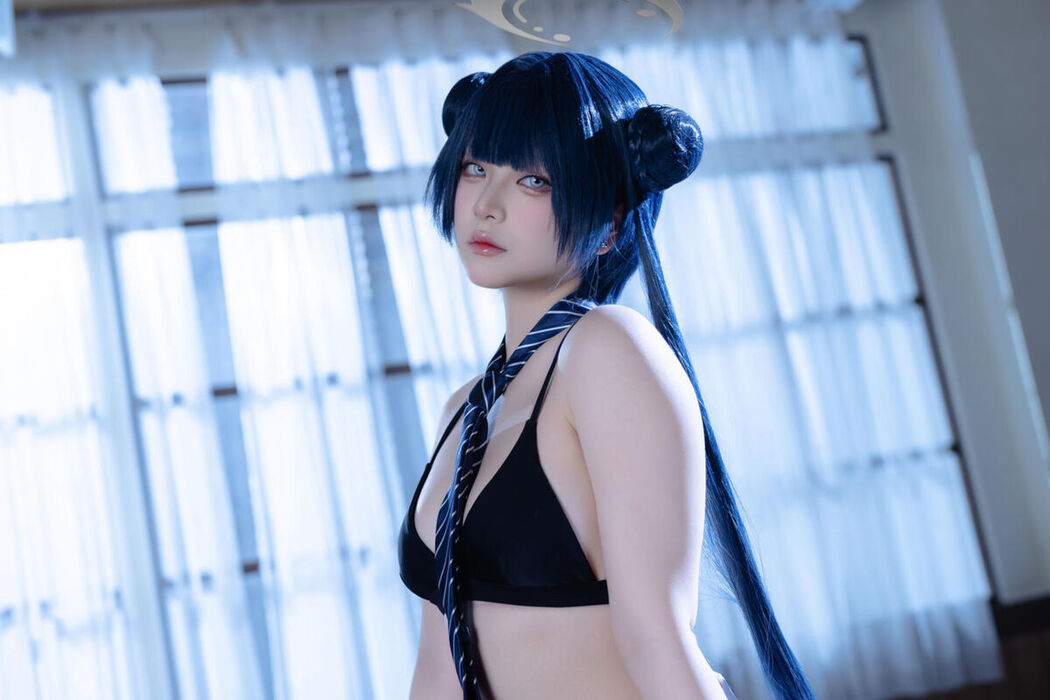 Coser@屿鱼 – 蔚蓝档案 妃咲JK (62P)