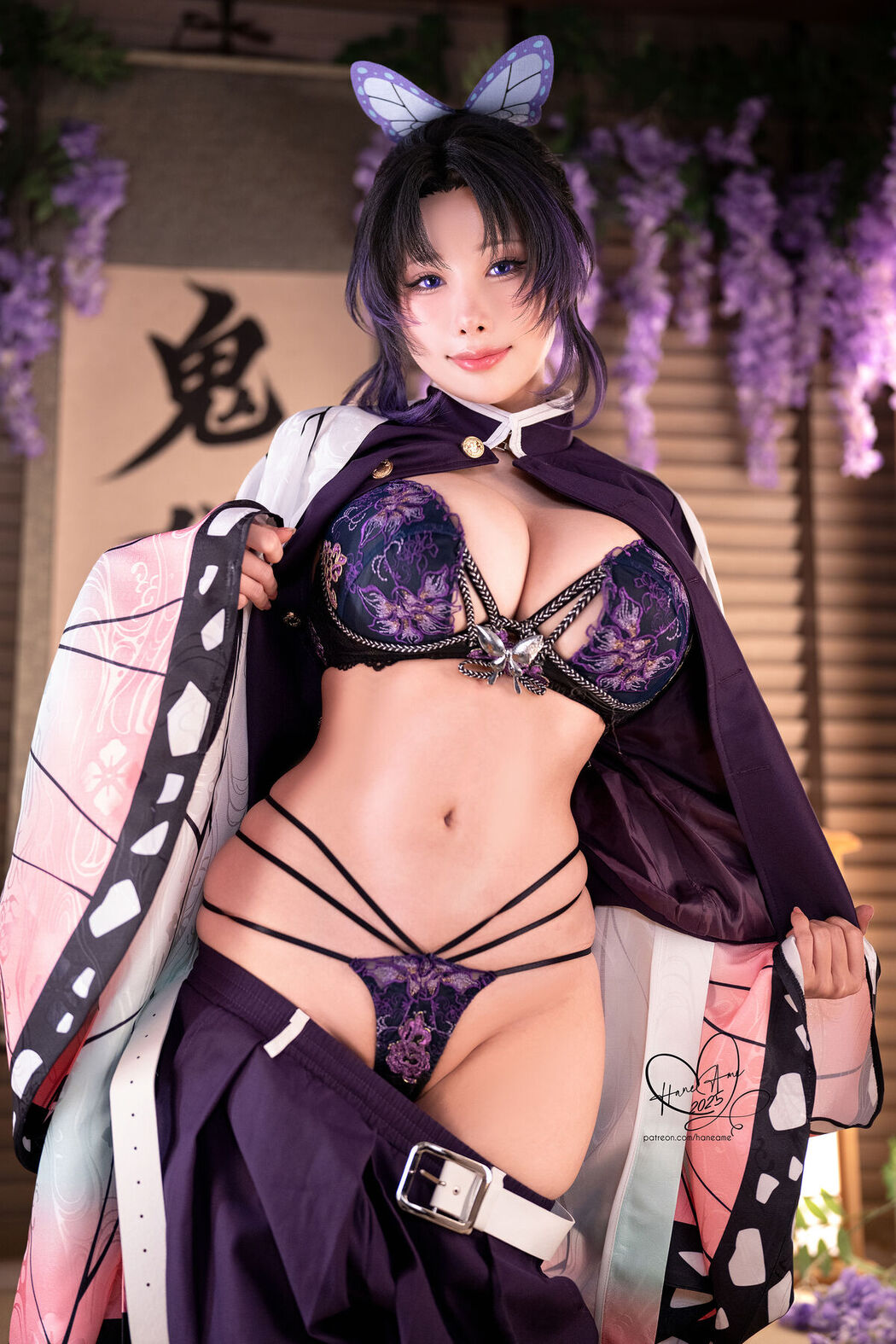 Coser@Hane Ame – 鬼灭之刃 蝴蝶忍 (43P – 10V)
