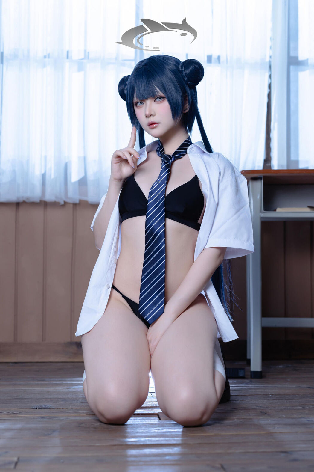 Coser@屿鱼 – 蔚蓝档案 妃咲JK (62P)