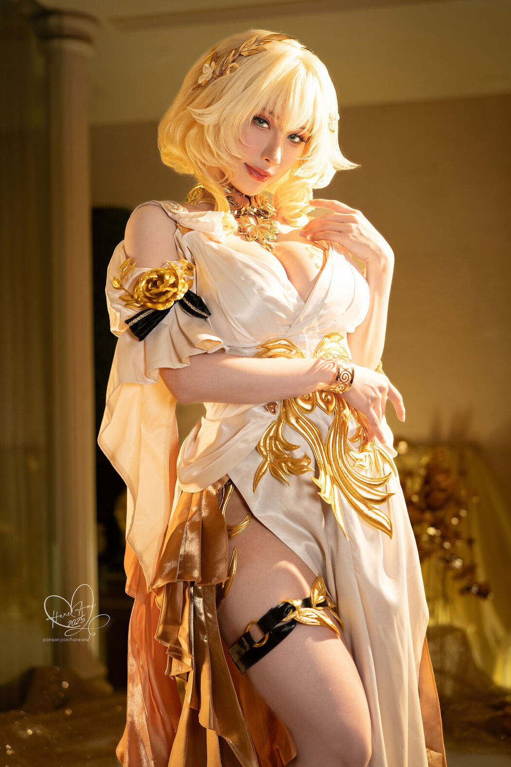 Coser@Hane Ame – 9月作品 崩壞 星穹鐵道-阿格萊雅 (64P – 7V)