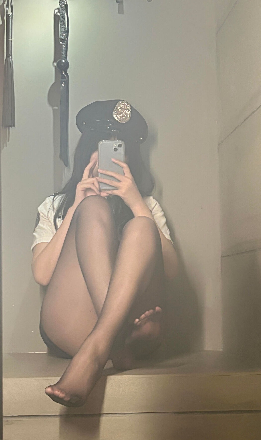 Coser@轩萧学姐 – 女警官 Part02 (58P)