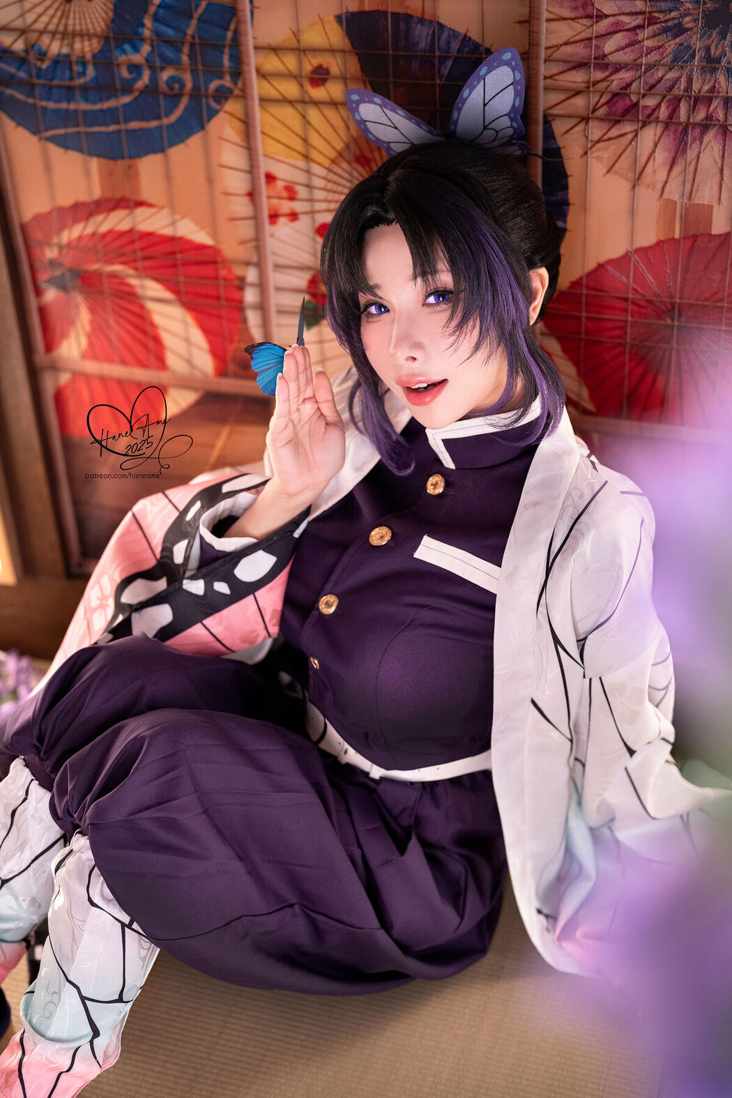 Coser@Hane Ame – 鬼灭之刃 蝴蝶忍 (43P – 10V)