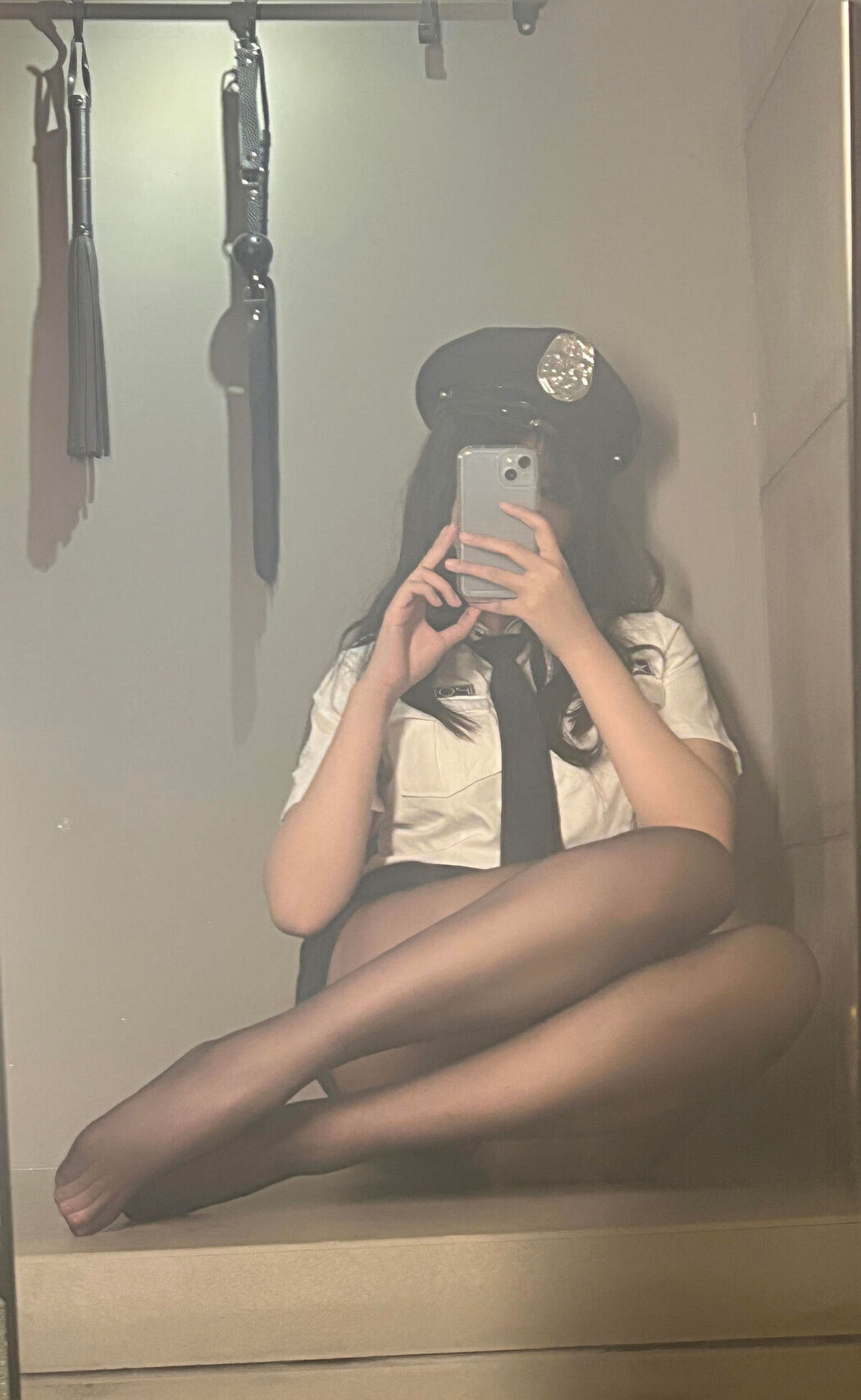 Coser@轩萧学姐 – 女警官 Part02 (58P)