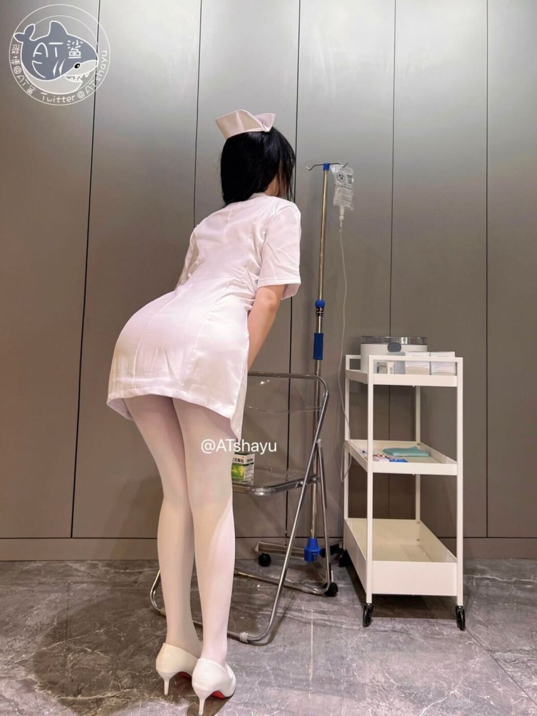 Coser@AT鲨 – 白丝护士 Part01 (72P – 2V)