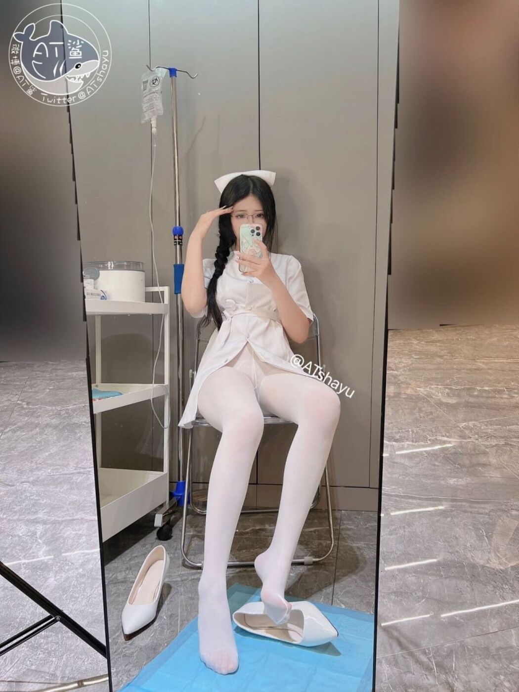 Coser@AT鲨 – 白丝护士 Part01 (72P – 2V)