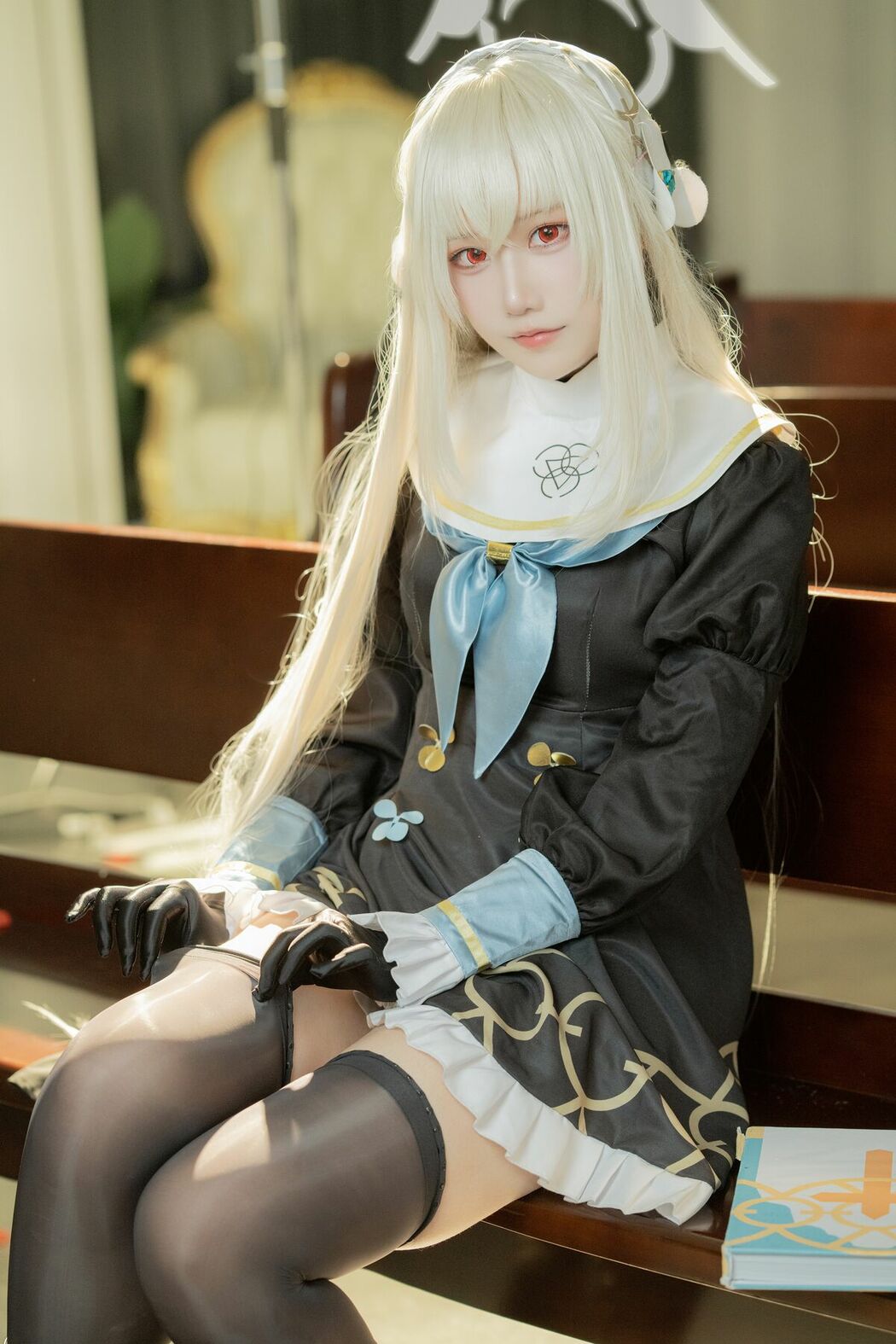 Coser@lunananya – 碧蓝档案 歌住樱子 (72P)
