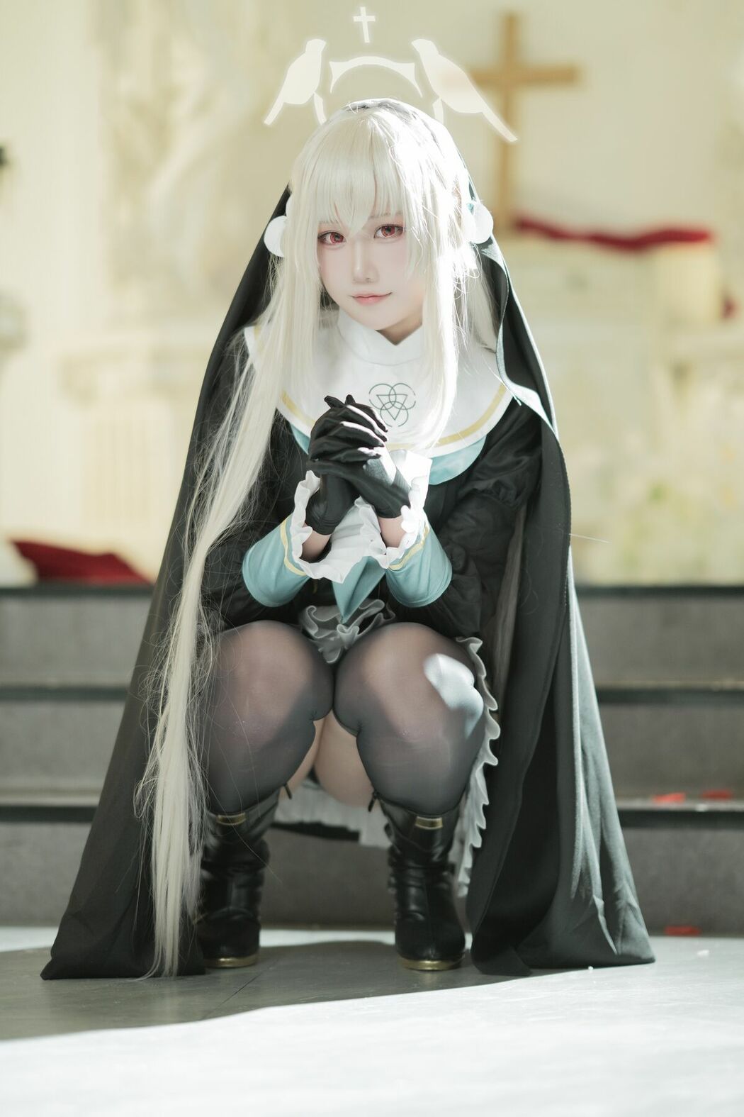 Coser@lunananya – 碧蓝档案 歌住樱子 (72P)