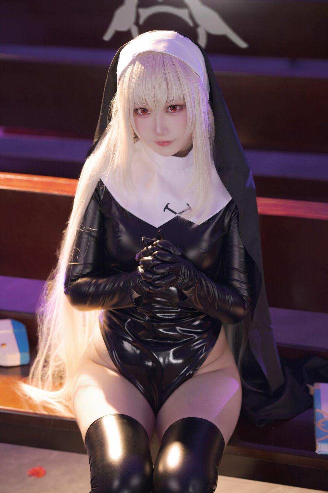Coser@lunananya – 碧蓝档案 歌住樱子 (72P)