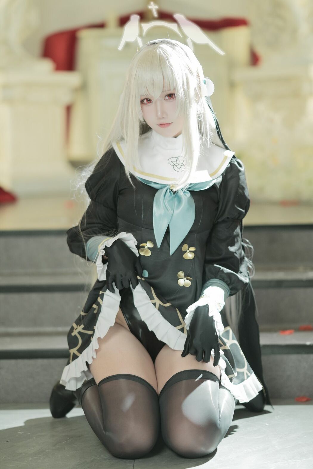 Coser@lunananya – 碧蓝档案 歌住樱子 (72P)