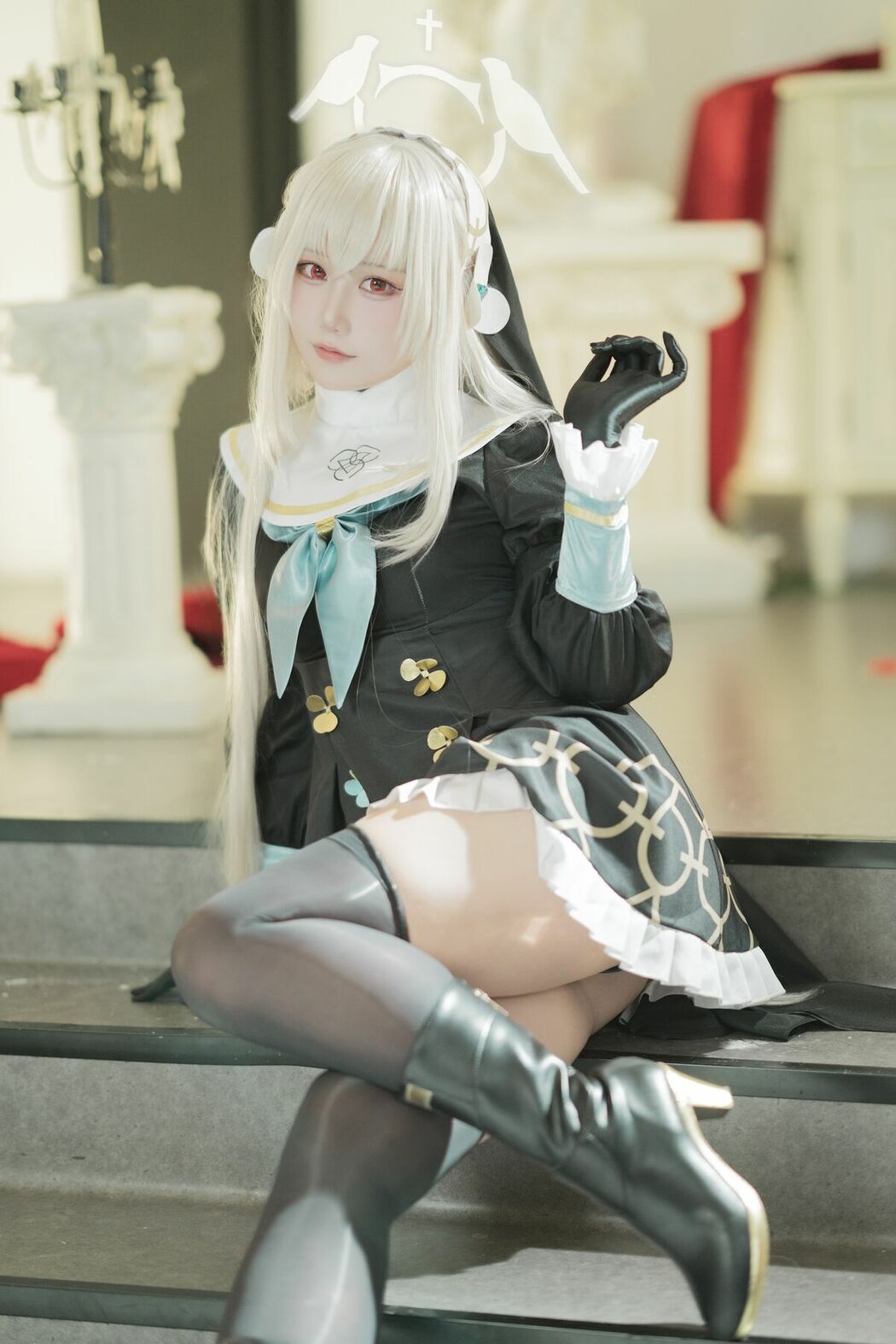 Coser@lunananya – 碧蓝档案 歌住樱子 (72P)
