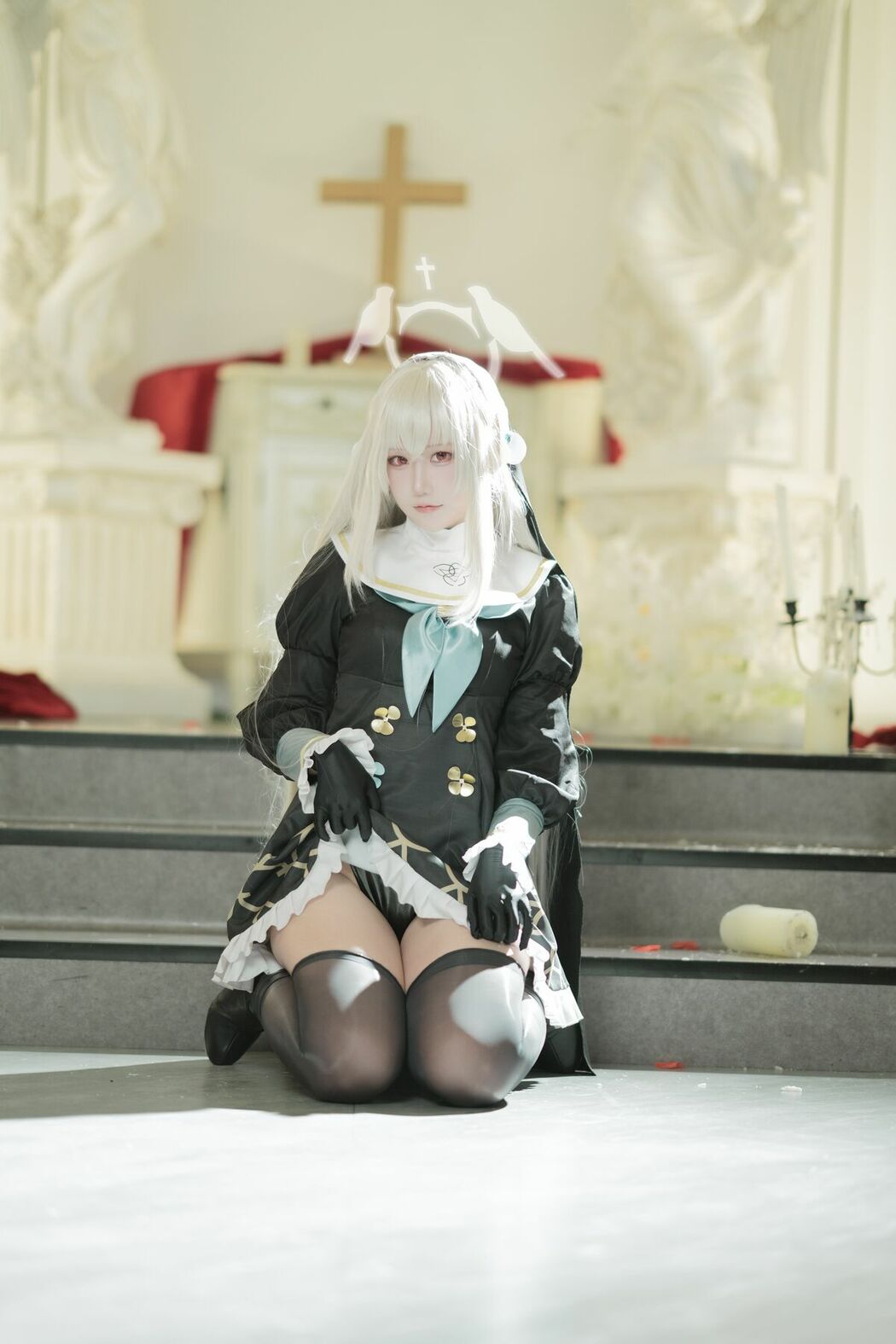 Coser@lunananya – 碧蓝档案 歌住樱子 (72P)