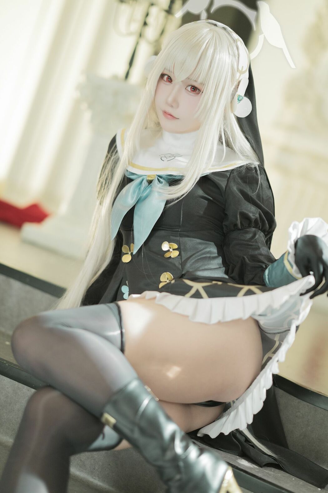Coser@lunananya – 碧蓝档案 歌住樱子 (72P)