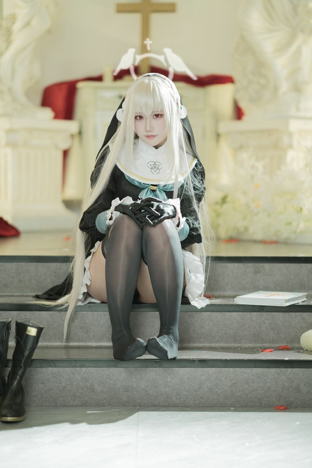 Coser@lunananya – 碧蓝档案 歌住樱子 (72P)