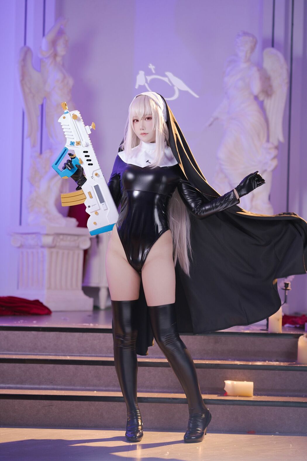 Coser@lunananya – 碧蓝档案 歌住樱子 (72P)