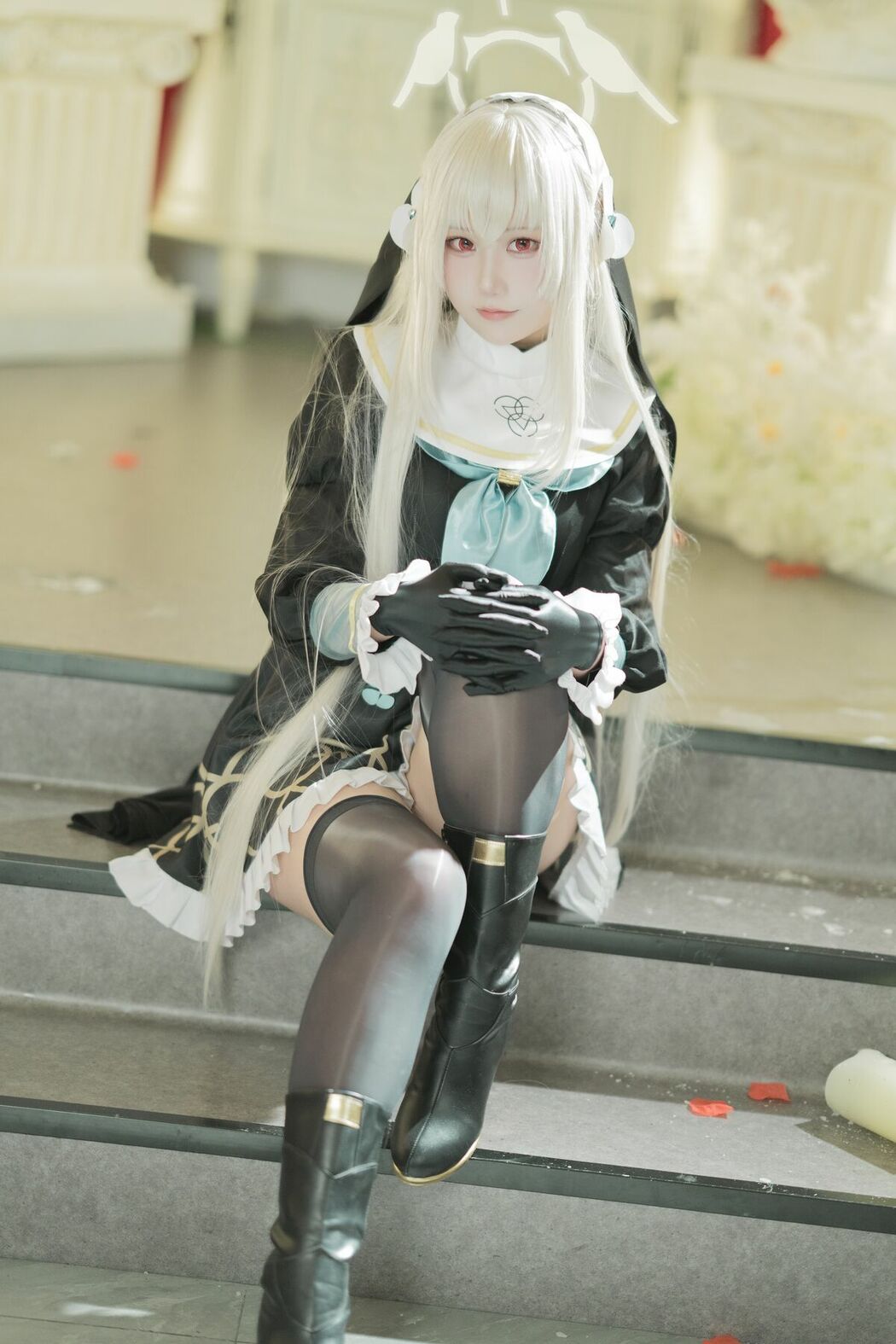 Coser@lunananya – 碧蓝档案 歌住樱子 (72P)
