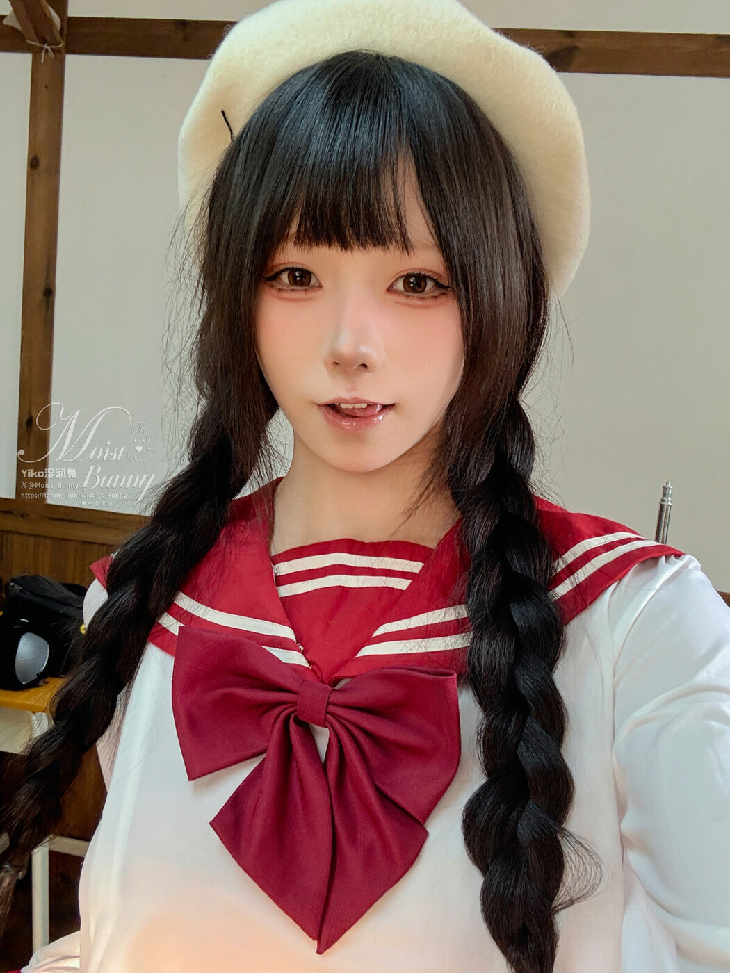 Coser@黏黏团子兔 – 09月作品 变态教室 WISPLAH Part02 (56P)