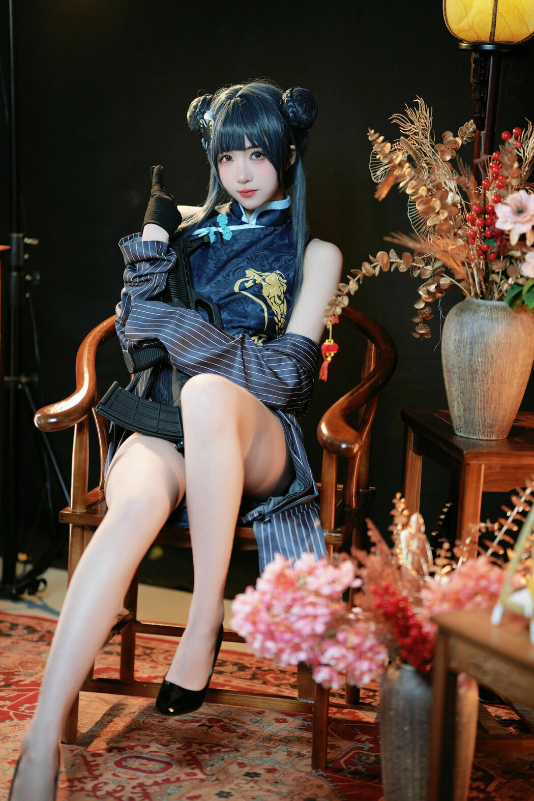Coser@宮本桜 – 蔚蓝档案 龙华妃咲 (43P)