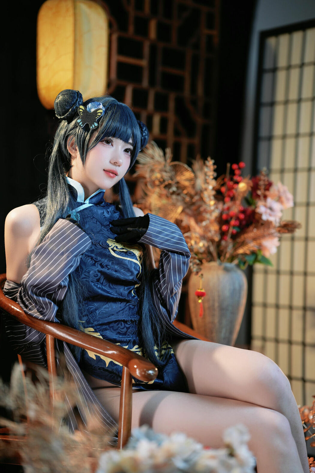 Coser@宮本桜 – 蔚蓝档案 龙华妃咲 (43P)