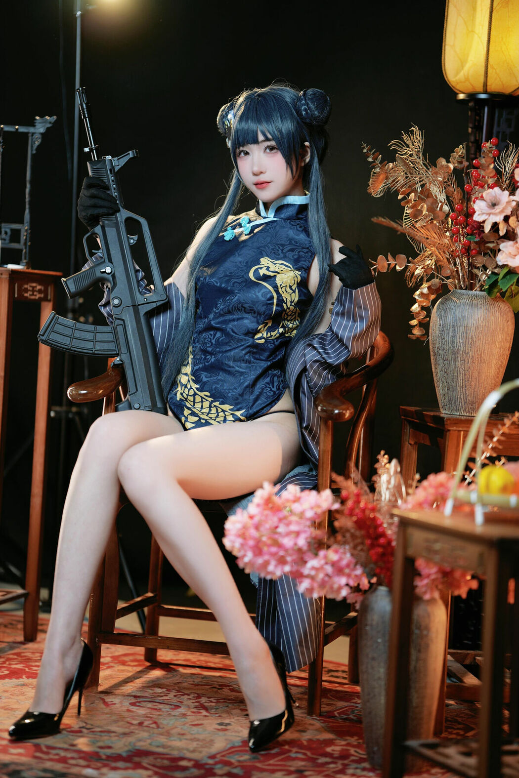 Coser@宮本桜 – 蔚蓝档案 龙华妃咲 (43P)