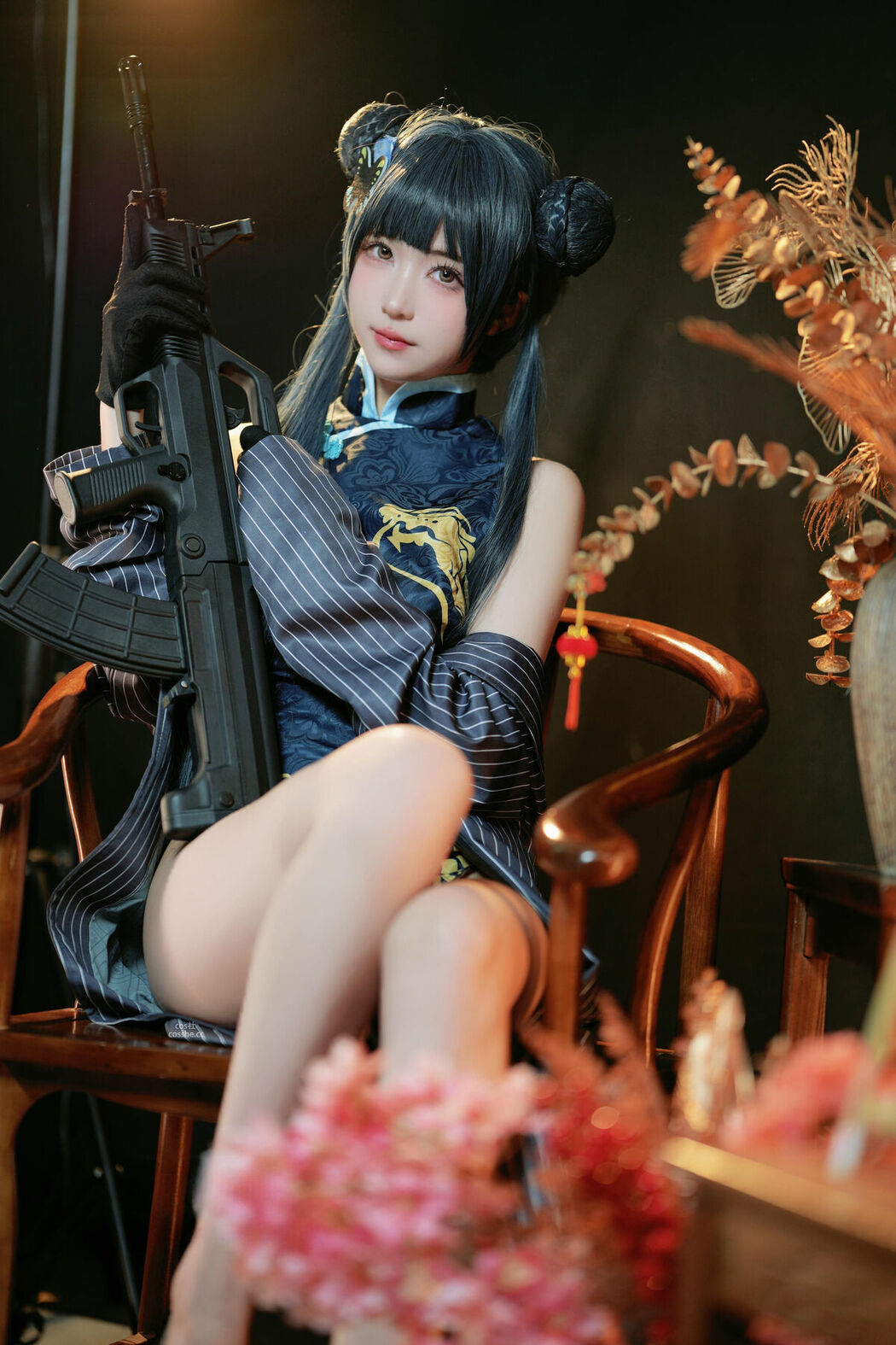 Coser@宮本桜 – 蔚蓝档案 龙华妃咲 (43P)
