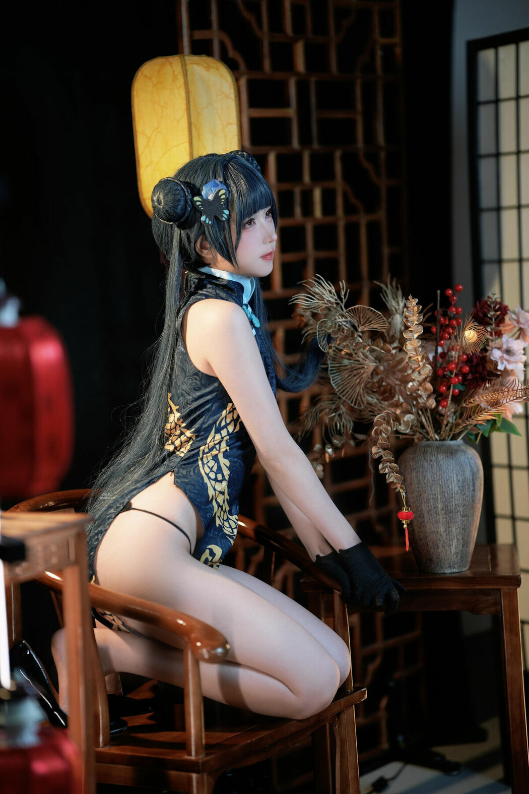 Coser@宮本桜 – 蔚蓝档案 龙华妃咲 (43P)