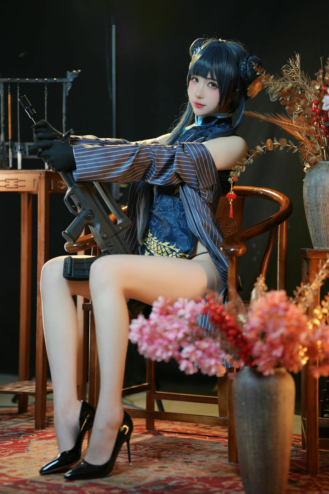Coser@宮本桜 – 蔚蓝档案 龙华妃咲 (43P)