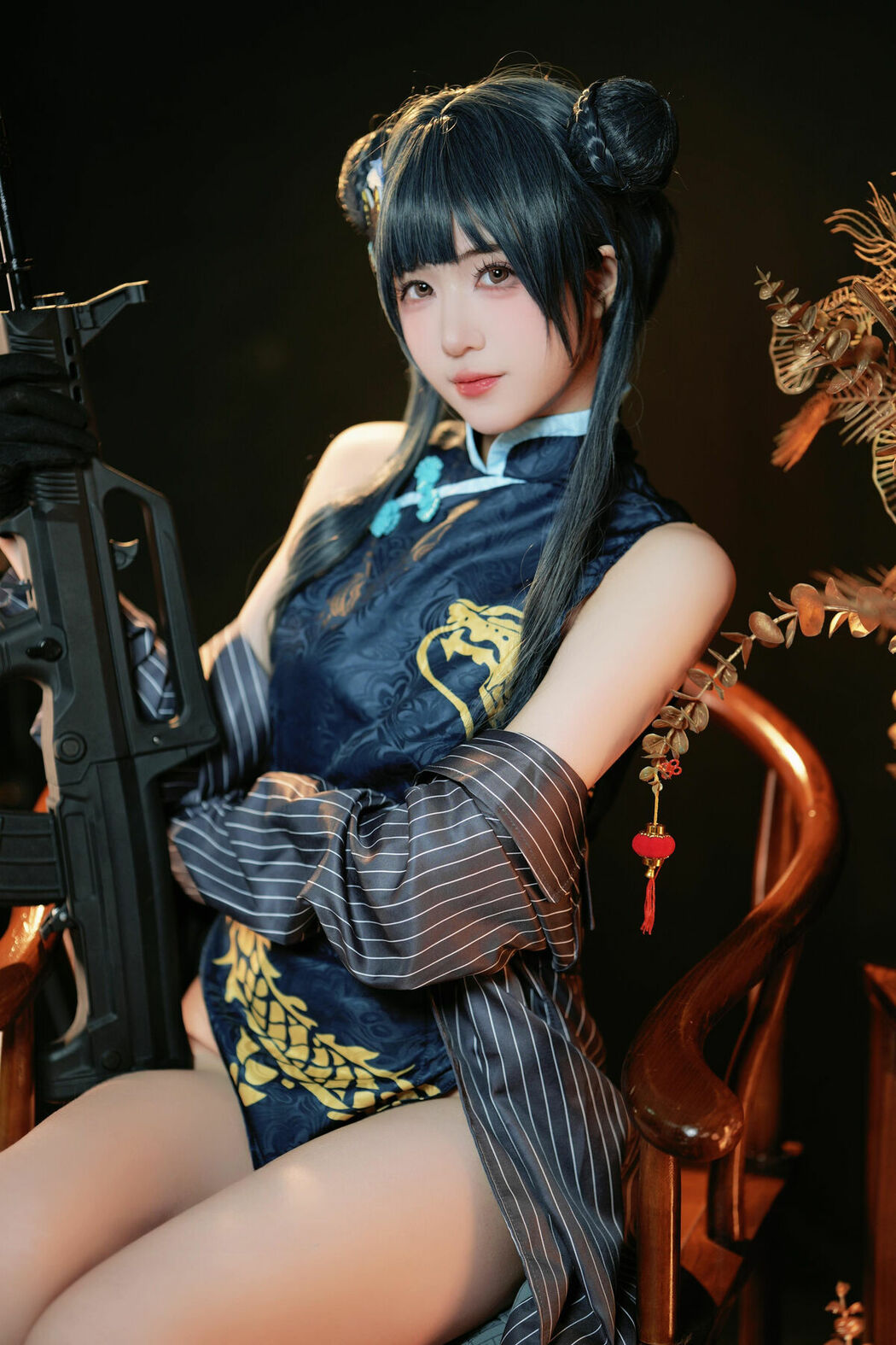 Coser@宮本桜 – 蔚蓝档案 龙华妃咲 (43P)