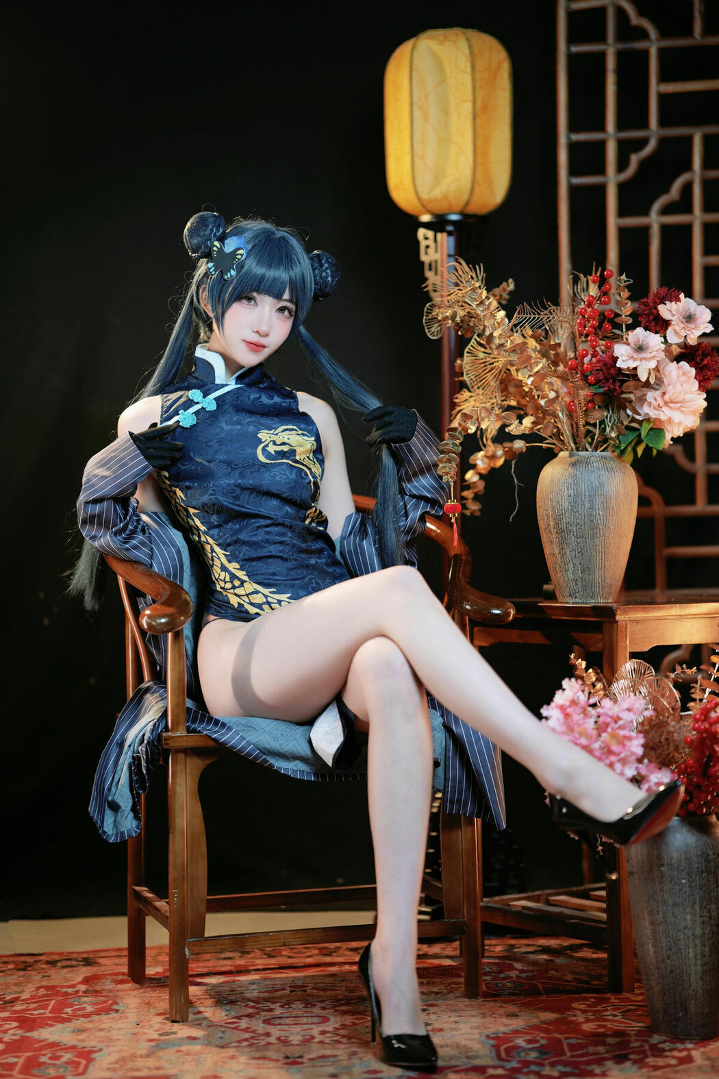 Coser@宮本桜 – 蔚蓝档案 龙华妃咲 (43P)