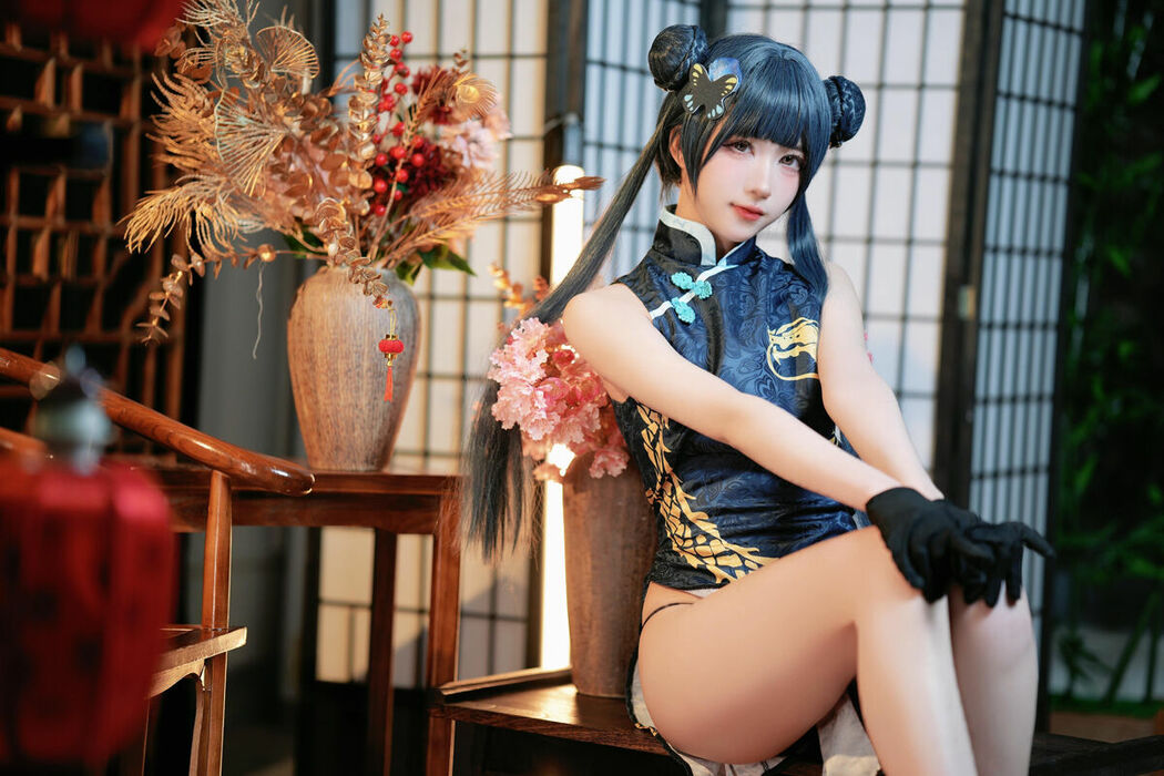 Coser@宮本桜 – 蔚蓝档案 龙华妃咲 (43P)