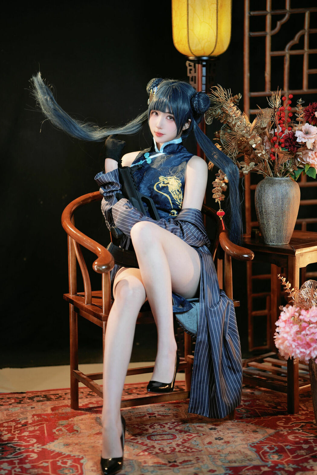 Coser@宮本桜 – 蔚蓝档案 龙华妃咲 (43P)