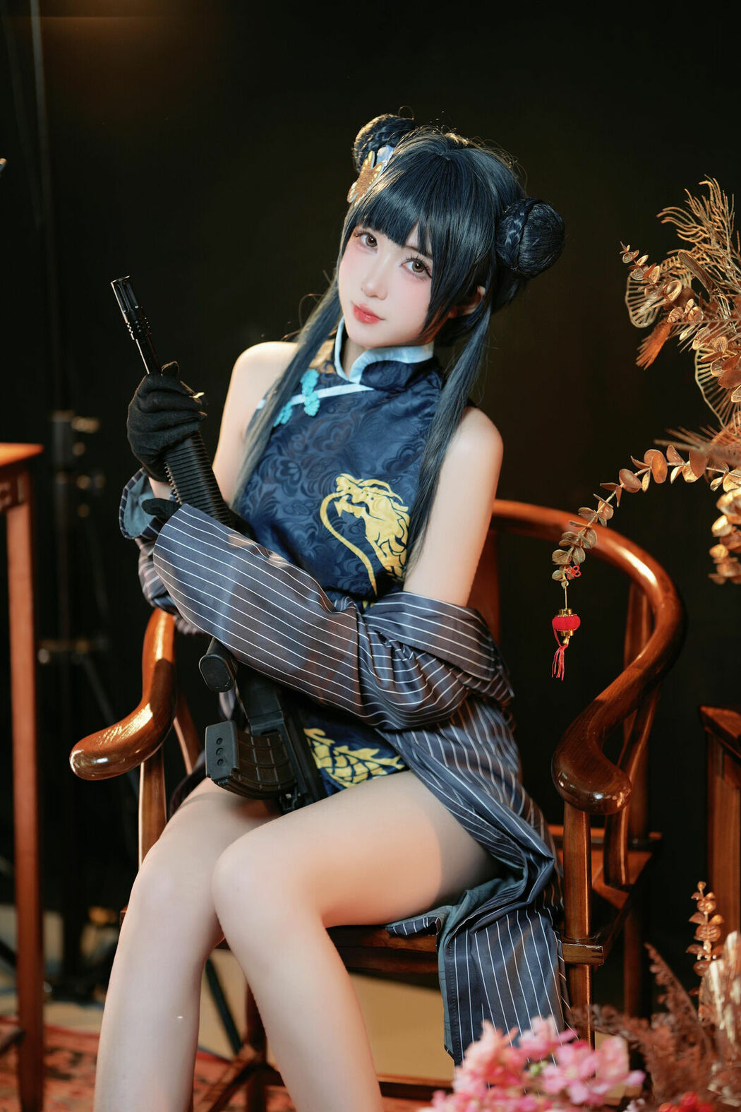 Coser@宮本桜 – 蔚蓝档案 龙华妃咲 (43P)