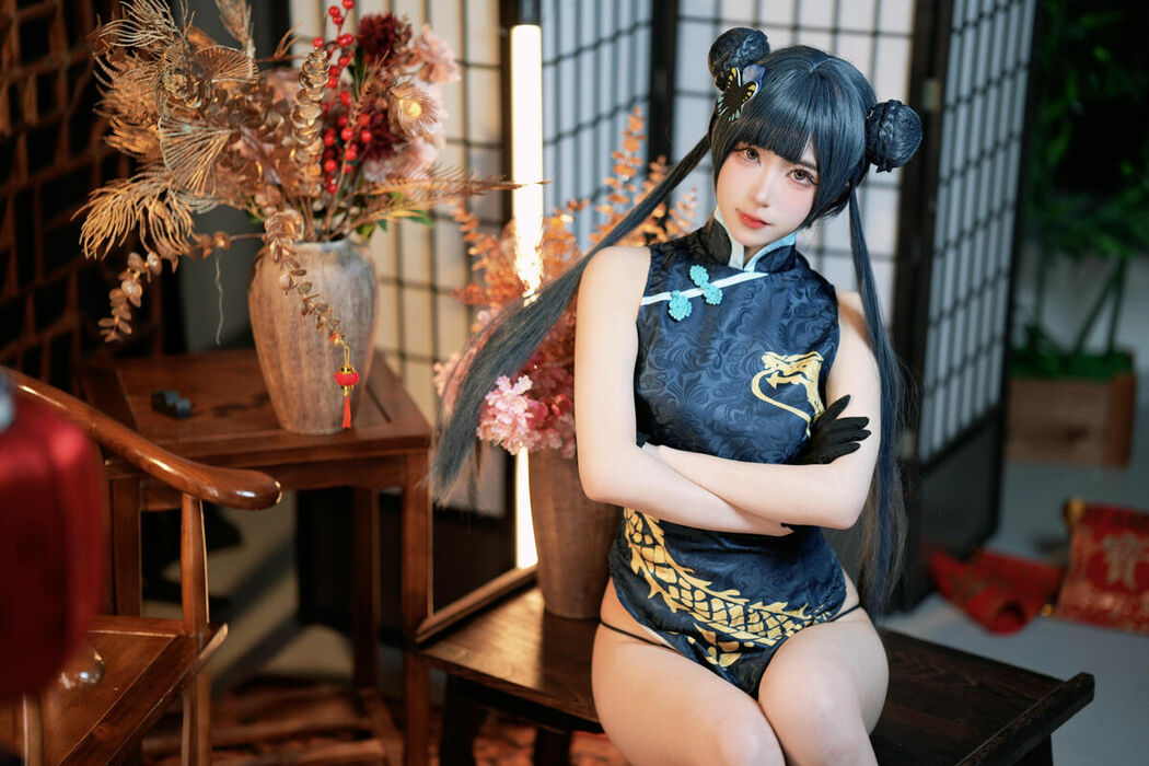 Coser@宮本桜 – 蔚蓝档案 龙华妃咲 (43P)