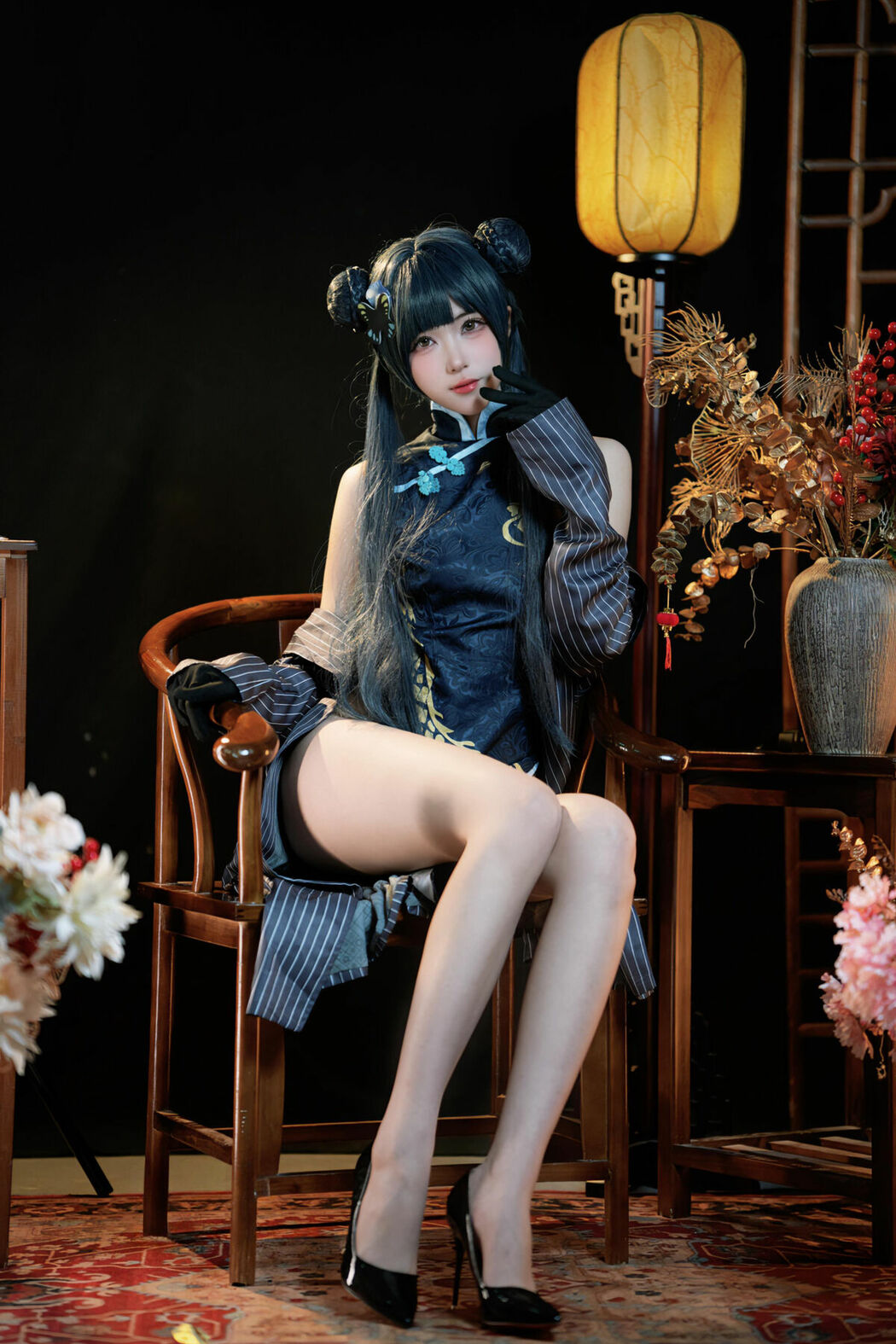 Coser@宮本桜 – 蔚蓝档案 龙华妃咲 (43P)