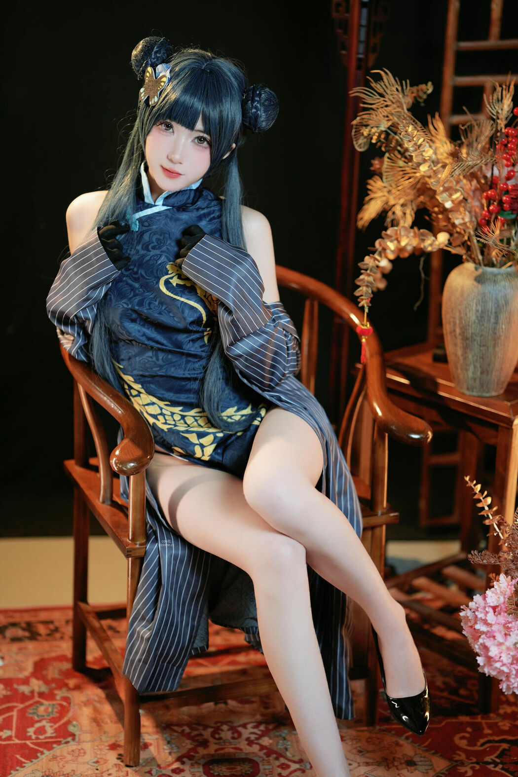 Coser@宮本桜 – 蔚蓝档案 龙华妃咲 (43P)
