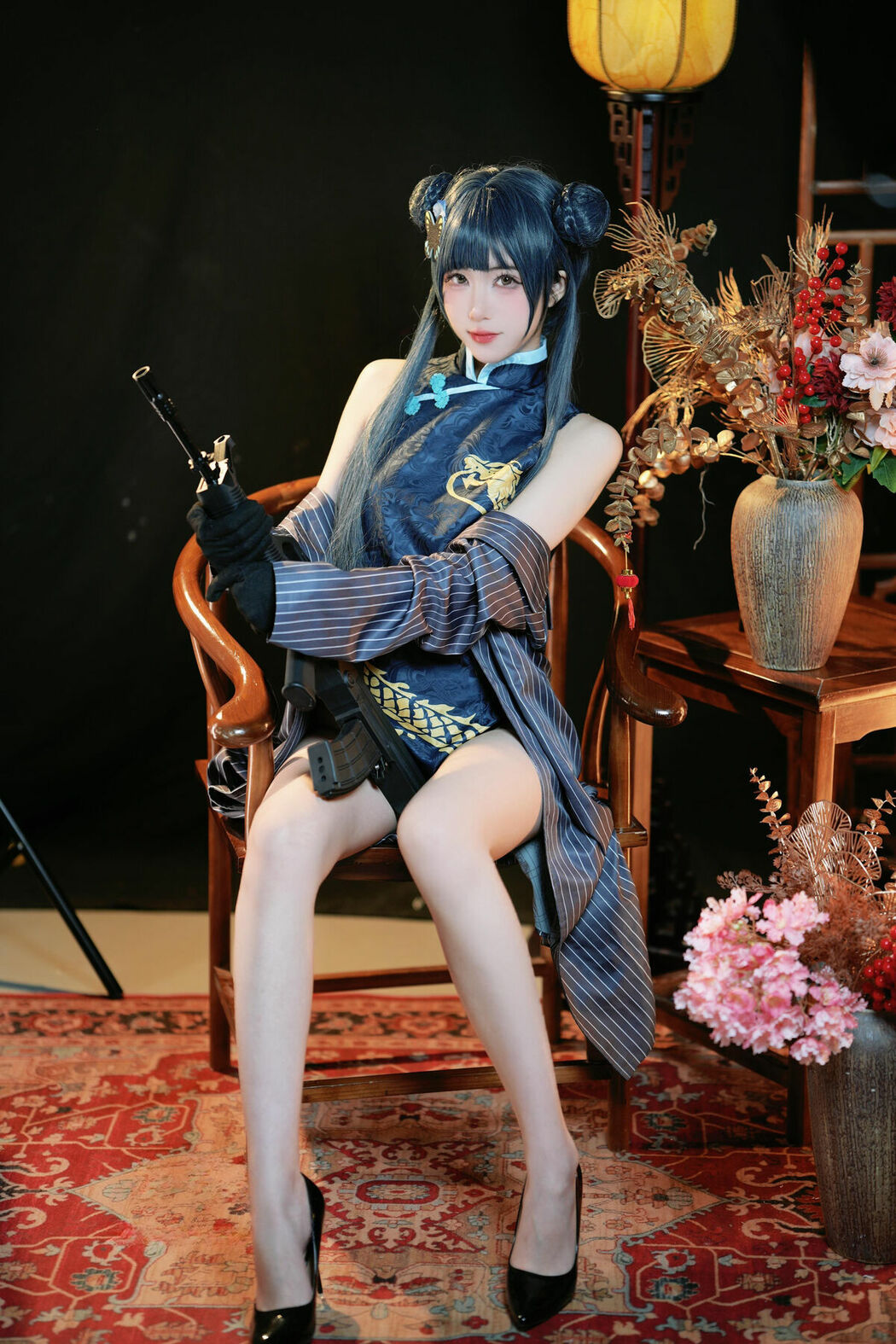 Coser@宮本桜 – 蔚蓝档案 龙华妃咲 (43P)