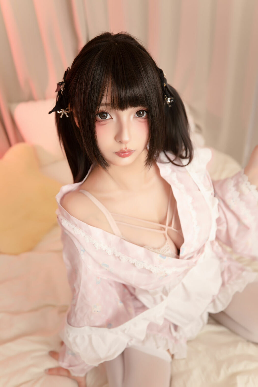 Coser@神楽坂真冬 – 浴衣女仆 (76P – 2V)