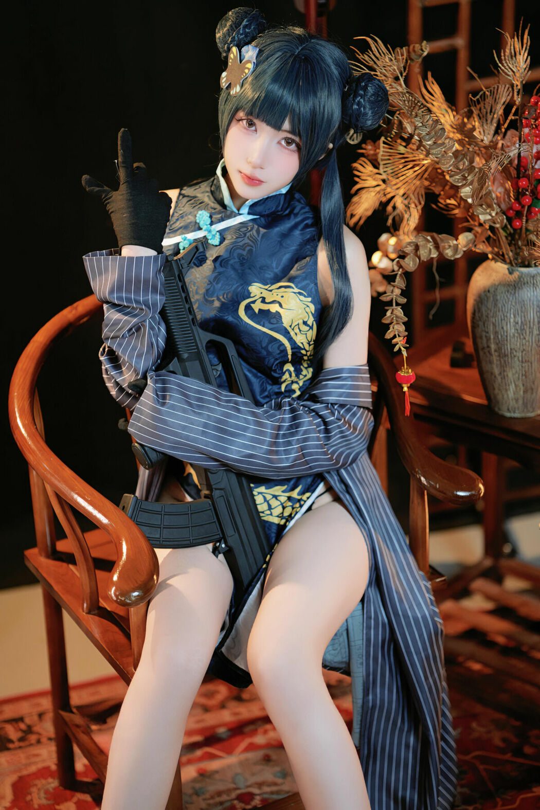 Coser@宮本桜 – 蔚蓝档案 龙华妃咲 (43P)